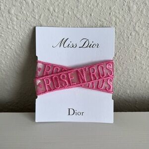 NWT Miss Dior Rose N’Roses ribbon